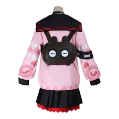 Zenless Zone Zero Ukinami Yuzuha Pink Jacket Skirt Set Outfits Cosplay Costume