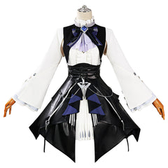 Zenless Zone Zero Vivian Banshee Black White Dress Set Outfits Cosplay Costume 
