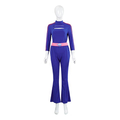 Zombies 4: Dawn of the Vampires (2025) Addison Blue Long Trousers Set Outfits Cosplay Costume 