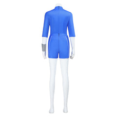 Zombies 4: Dawn of the Vampires (2025) Addison Blue Top Shorts Set Cosplay Costume