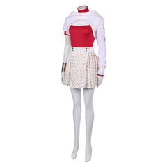 Zombies 4: Dawn of the Vampires (2025) Nova Red Top Skirt Set Outfits Cosplay Costume