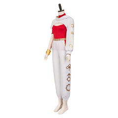 Zombies 4: Dawn of the Vampires (2025) Nova Red White Trousers Set Outfits Cosplay Costume 