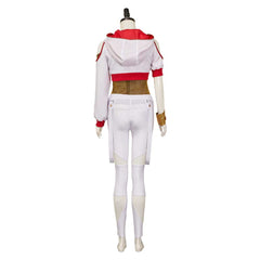 Zombies 4: Dawn of the Vampires (2025) Nova White Yellow Set Outfits Cosplay Costume 