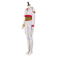 Zombies 4: Dawn of the Vampires (2025) Nova White Yellow Set Outfits Cosplay Costume 