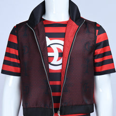 Zombies 4: Dawn of the Vampires (2025) Viktor Red Set Outfits Cosplay Costume