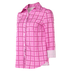Zootopia 2 (2025) Judy Hopps Pink Gingham Shirt Outfits Cosplay Costume 