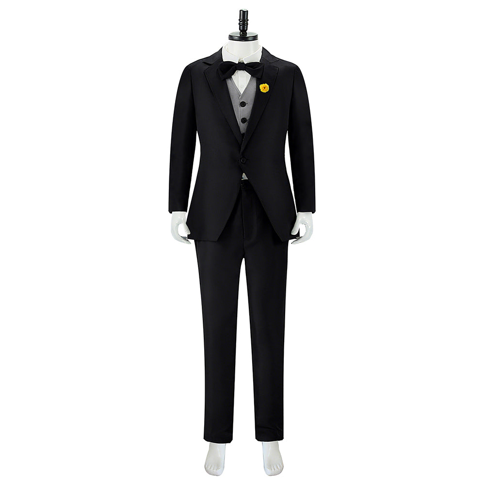 Zootopia 2 (2025) Nick Wilde Black Suit Set Outfits Cosplay Costume 