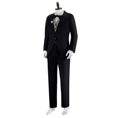 Zootopia 2 (2025) Nick Wilde Black Suit Set Outfits Cosplay Costume 