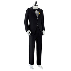Zootopia 2 (2025) Nick Wilde Black Suit Set Outfits Cosplay Costume 