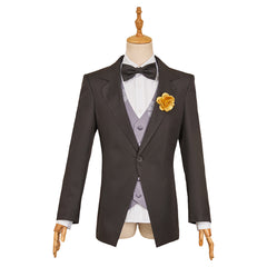 Zootopia 2 (2025) Nick Wilde Black Suit Top Set Outfits Cosplay Costume 