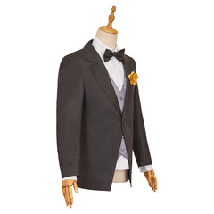 Zootopia 2 (2025) Nick Wilde Black Suit Top Set Outfits Cosplay Costume 