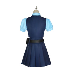 Zootopia Judy Hopps Police Blue Skirt Set Outfits Cosplay Costume Carnival Suit 