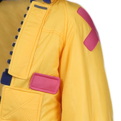 Valorant Killjoy Yellow Coat Bag Outfit Halloween Carnival Suit Cosplay Costume