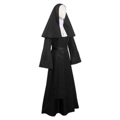 Movie The Nun 2023 The Nun Cosplay Costume Outfits Halloween Carnival Suit