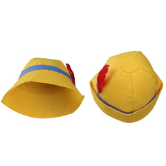 Kids Children Pinocchio Cosplay Hat Cap Halloween Carnival Costume Accessories Prop