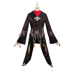 Game Genshin Impact Outfit HuTao Halloween Carnival Suit Cosplay Costume