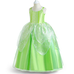 Kids Girls  Peter Pan & Wendy Tinker Bell Cosplay Costume Dress Outfits Halloween Carnival Party Disguise Suits