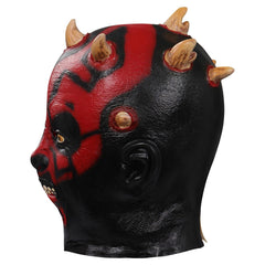 Movie Darth Maul Mask Cosplay Latex Masks Helmet Masquerade Halloween Party Costume Props