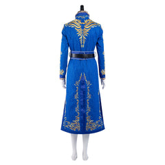 TV Shadow and Bone Alina Starkov Cosplay Costume Blue Coat Outfits Halloween Carnival Suit