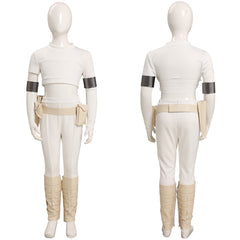 Kids Movie Padme Amidala Outfit Cosplay Costume Halloween Carnival Suit