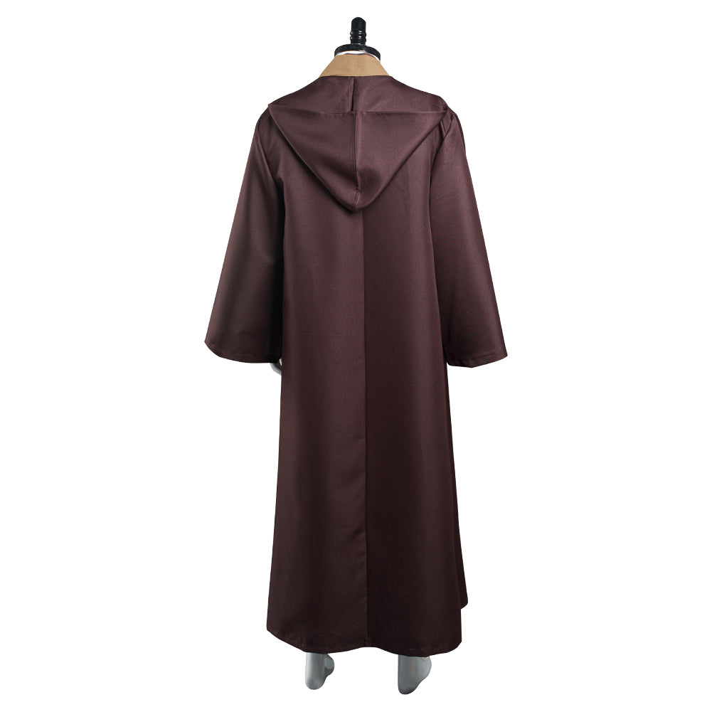 Lixinya Wars Tuniek Kenobi capuchon gewaad volledige set Halloween carnaval party capuchon cosplay kostuum middeleeuws pak tuniek set heren (S, koffie Lixinya Wars Tuniek Kenobi capuchon gewaad volledige set Halloween carnaval party capuchon cosplay kostuum middeleeuws pak tuniek set heren (S, koffie
