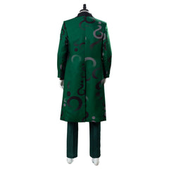 TV  Gotham Season 5 The Riddler Cosplay Edward Nygma Green Outfit Cosplay Costume