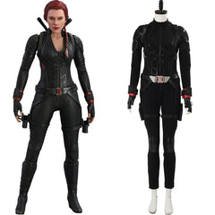 Movie Avengers 4 : Endgame Black Widow Natasha Romanoff Outfit Cosplay Costume Halloween Carnival Suit