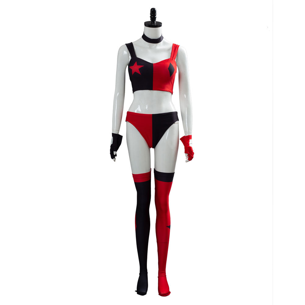 TV Harley Quinn 2019 Harley Quinn Suit Cosplay Costume Halloween Carnival Suit