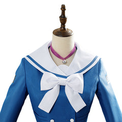 Danganronpa V3: Killing Harmony Tenko Chabashira Blue School Uniform Outfits Cosplay Costume