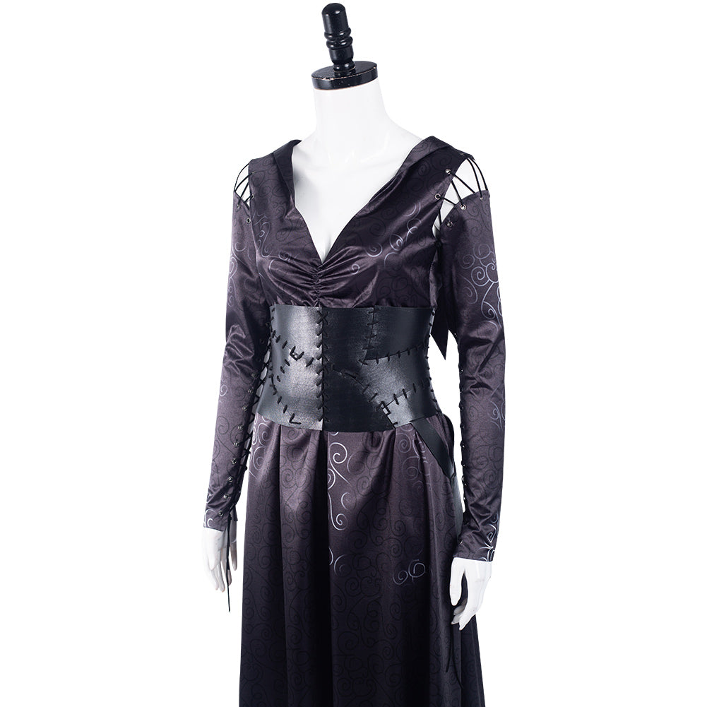 Harry Potter Bellatrix Lestrange Cosplay Costume Halloween Carnival Su ...