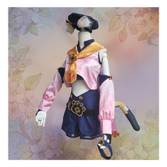 Game Genshin Impact Diona Cosplay Costume Outfits Halloween