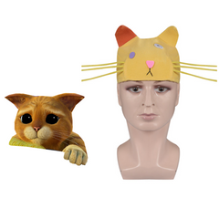 Movie Puss in Boots: The Last Wish Perrito Cosplay Hat Cap Costume Accessory  Halloween Carnival Party Suit