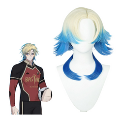 Anime Blue Lock Caesar Cosplay Wig Heat Resistant Synthetic Hair Carnival Halloween Party Props