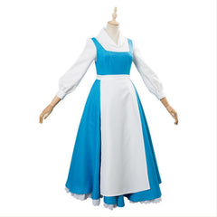 Movie Beauty and the Beast Princess Belle Cosplay Costume 成功