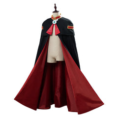 Anime Hanako-kun Black Cape Robe Cloak Coat Cosplay Costume Halloween Suit