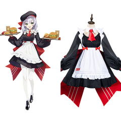 Anime Genshin Impact x KFC Maid Dress Noelle Halloween Carnival Suit Cosplay Costume