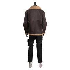 Resident Evil 4 Remake - Leon S.Kennedy Cosplay Costume Coat Pants Gloves Outfits Halloween Carnival Suit