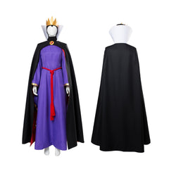 1937 Movie The Snow White Evil Queen Cosplay Costume Halloween Carnival Suit