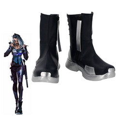 Valorant Fade  Cosplay Shoes Boots Halloween Costumes Accessory Custom Made