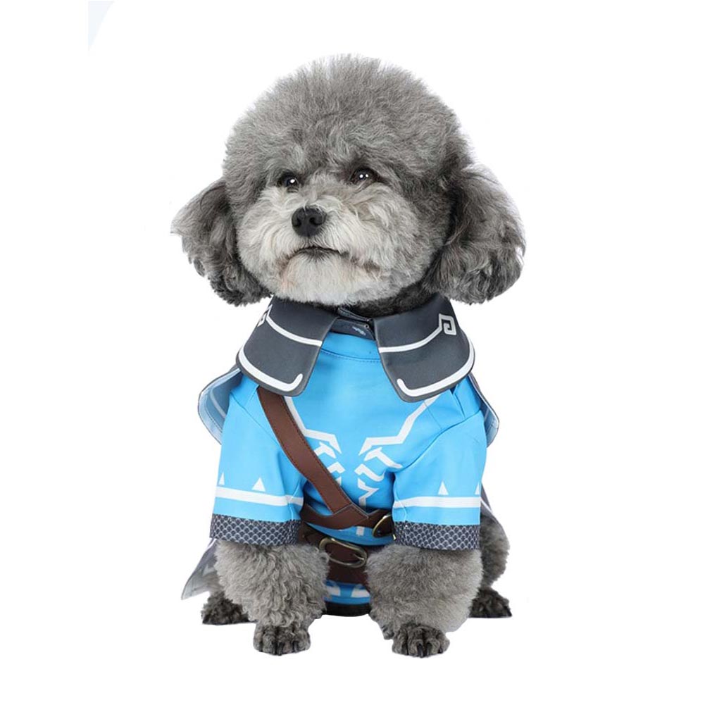 The Legend of Zelda Link Cosplay Costume Outfits Halloween Carnival Suit For Pet Cat Dog  Clothes