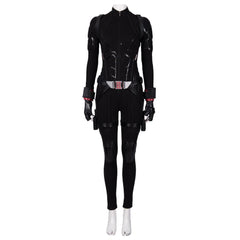 Movie Avengers 4 : Endgame Black Widow Natasha Romanoff Outfit Cosplay Costume Halloween Carnival Suit