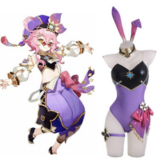 Game Genshin Impact Dori  Cosplay Costume Bunny Girls Jumpsuit Outfits Halloween Carnival Suit