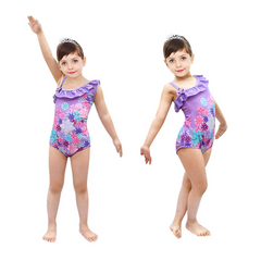 Encanto Kids Girls Swimsuit Cosplay Costume Jumpsuit Swimwear Outfits Halloween Carnival Suit