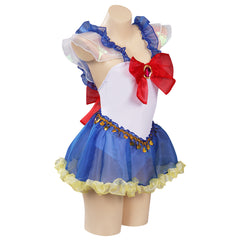 Anime Sailor Moon Tsukino Usagi Swimsuit Cosplay Costume Jumpsuit Swimwear Halloween Carnival Suit