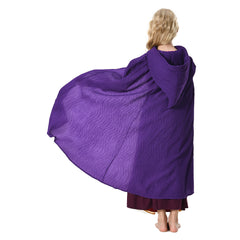 Kids Children Hocus Pocus 2 Sarah Sanderson Cloak Only Cosplay Costume Halloween Carnival Suit
