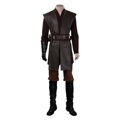 Movie Star Wars Anakin Skywalker Outfits Halloween Carnival Suit Cosplay Costume