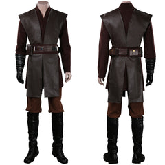 Movie Star Wars Anakin Skywalker Outfits Halloween Carnival Suit Cosplay Costume