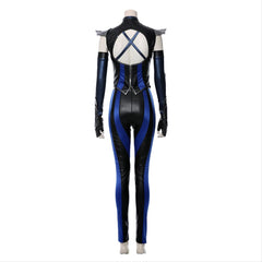 Game Mortal Kombat 11 Kitana Outfit Halloween Carnival Suit Cospaly Costume