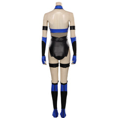 Game Mortal Kombat 4 Kitana Cosplay Costume Jumpsuit Outfits Halloween Carnival Suit