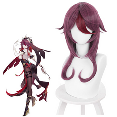 Genshin Impact Rosaria Cosplay Wig Heat Resistant Synthetic Hair Carnival Halloween Party Props